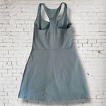 Girlfriend Collective Paloma Stretch-Jersey Tennis Dress Lagoon Aqua Blue Small Photo 3