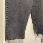 Gazoz Size 16 Embroidered Pocket Zip Up Ramie Cotton Stretch Cropped Jeans Blue Photo 9