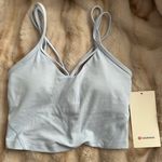 Lululemon Athletica Light Blue Strappy Sports Bra size 2 Photo 0