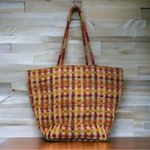 ZARA  Multicolored woven tote bag Photo 1