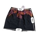 Cloud Chaser Cloud Ten Raw Hem Tie Dye Splash Denim skirt Size M Photo 1