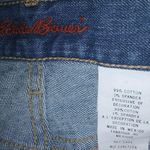 Eddie Bauer  8R 30x22 Dark Wash Crop Jeans Photo 3