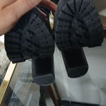 Steve Madden Floral Heeled Combat Boots Size 7 Photo 5