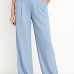 Old Navy  Women’s Taylor Wide Leg Trouser Pants Medium Extra High Waisted Blue Photo 0