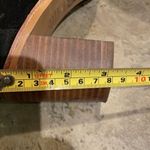 Gianni Bini Black Suede Leather Laser Cut Lace-Up Ankle Booties Size 8M Photo 7