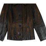 Jones New York JONES Leather Jacket Size Large Photo 3