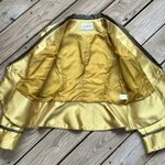 Lily & Taylor Women's Vintage Gold Taffeta Formal Jacket Size 14 Photo 2