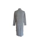 A New Day  Midi Gray Sweater Dress Side Slit High Neck Long Sleeve XS NWT Photo 10