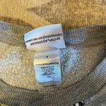 Looney Tunes  all over print cropped pullover sweater size small Photo 4