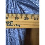 J.Jill Embroidered Floral velvet quilted Blue Blazer Jacket, Women's Size L Size L Photo 6