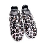 GOATS Sneakers Size 6.5 Cheetah Print Pink Black Platform Lace Up Shoes Photo 4