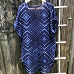 Old Navy Navy Sheer swim cover up L Photo 4