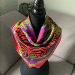Versace Atelier silk scarf ❤️💜💚 Photo 7