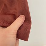 Urban Outfitters Rose Marie Tie Shoulder Mini Dress Mauve Ribbed Sweater Bodycon Photo 14