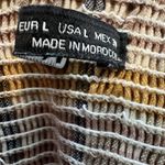 ZARA Top Large Sweetheart Crop Smocked Plaid Mustard Photo 3