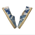 Toms NEW  Alpargata Rope Tie-Dye Slip On Flats size 8 Blue Photo 3