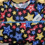 LuLaRoe  Carly Patriotic Stars Swing Dress Sz XS Photo 1