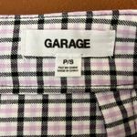 Garage  Lavender Check Plaid Print A Line Mini Skirt Pink Purple Y2K Skater Small Photo 6