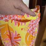 Lilly Pulitzer Vintage Pink Orange Yellow White Fruit Capri Pants Size 8 Photo 7
