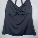 Title Nine Women 38DD Black Underwire Tankini Swim Top Adjustable Straps Bikini Photo 1