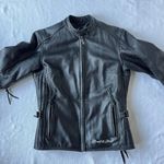 Street And Steel Black Distressed Leather Women’s Moto Jacket - Size XS Photo 2