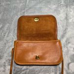 Coach Vintage Tan Leather Dinky Made in United States Purse Bag Crossbody Photo 7
