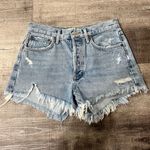 AGOLDE  Parker Vintage Cut Off Shorts in Swapmeet Photo 2
