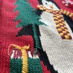 Tiara International Vtg  Large Penguin Christmas Sweater Vest Red Cottagecore Photo 5