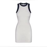SKIMS  White and Black Mini Dress Photo 2