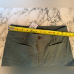 J.Crew NWT  Lizzie High-Rise Patch-Pocket Wide-leg Pant Womens Green Sun Bleached Photo 4