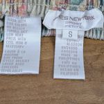 Jones New York Vintage Elastic Waist 100% Cotton Floral Print Canvas Pocketed Shorts Photo 1