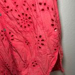Kyla Seo Pink Eyelet Tank Dress women's xl beach summer‎ resort vacation boho Photo 3