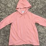 Motherhood Maternity  Tulip Pink Nursing Hoodie Photo 0