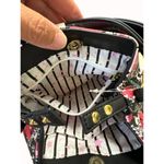 Betsey Johnson women’s black red flora clutch crossbody purse SKU 5241 Photo 10