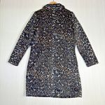 Apt. 9 New Leopard Print Pea Coat Sz S  Long Classic Topper‎ Animal Photo 6
