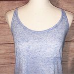 PINK - Victoria's Secret PINK Victoria’s Secret Heathered Blue Racerback Sleep Tank Top Size S Photo 8