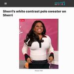 Alice + Olivia  Pia Rib Knit Wool Blend Polo Size S - NWT Photo 7