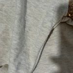 Gold/tan Sequin Zip Up Hoodie. Size Large (more Like Medium) Gold Photo 4