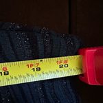 Melissa Paige Melisa Paige Black Geometric Sequence Mini Skirt SZ PXL Elastic Waist Photo 7