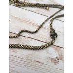 Vintage Necklace Two Chain with Knot Design Long Necklace 36.5" Photo 4