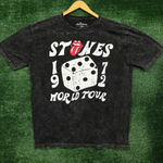 The Rolling Stones World Tour 1972 Rock Band Mineral Wash T-Shirt Extra Large Photo 0