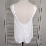We The Free  Carly Metal Ring Scoop Back Tank Top White-XS Photo 2