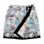 Van Heusen  Skirt Floral Tropical Paris Printed Wrap L Large Photo 0