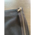 Gap Moto Full Zip Pencil Skirt Women 4 Black Retro Goth Emo Punk Knee Length Photo 5