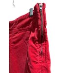 Free People In My Feelings Cropped Red Velvet Pants Size Small Photo 7