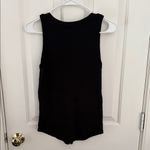 Michael Stars  Black Button Tank Top Photo 2