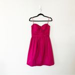 Eliza J  Strapless Cocktail Mini Dress Fuschia Size 8 Photo 36