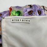 Alice + Olivia Evelia Halter Ruffle Maxi Dress Photo 2