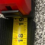 Black ribbed v neck long sleeve sweater S Photo 8