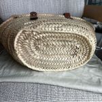 Loewe  x Paula’s Ibiza Basket Small Bag in Palm Leaf with Leather Handles in Tan Photo 12